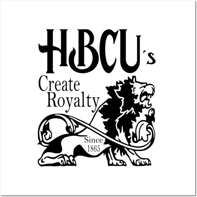 HBCU Historically Black Colleges and Universities Create Royalty Wall Art by Journees